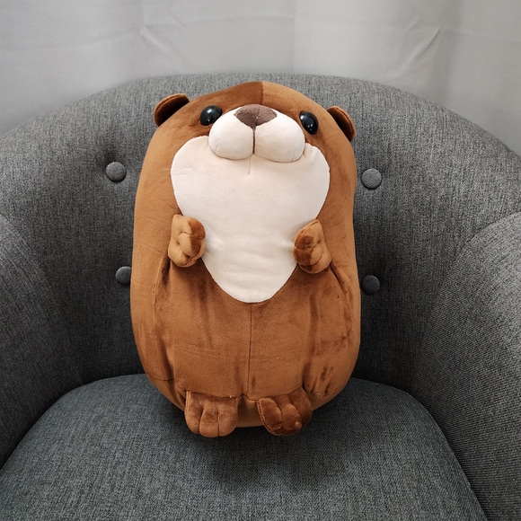 Large Standing Otter Plushy - Picture 1 of 3